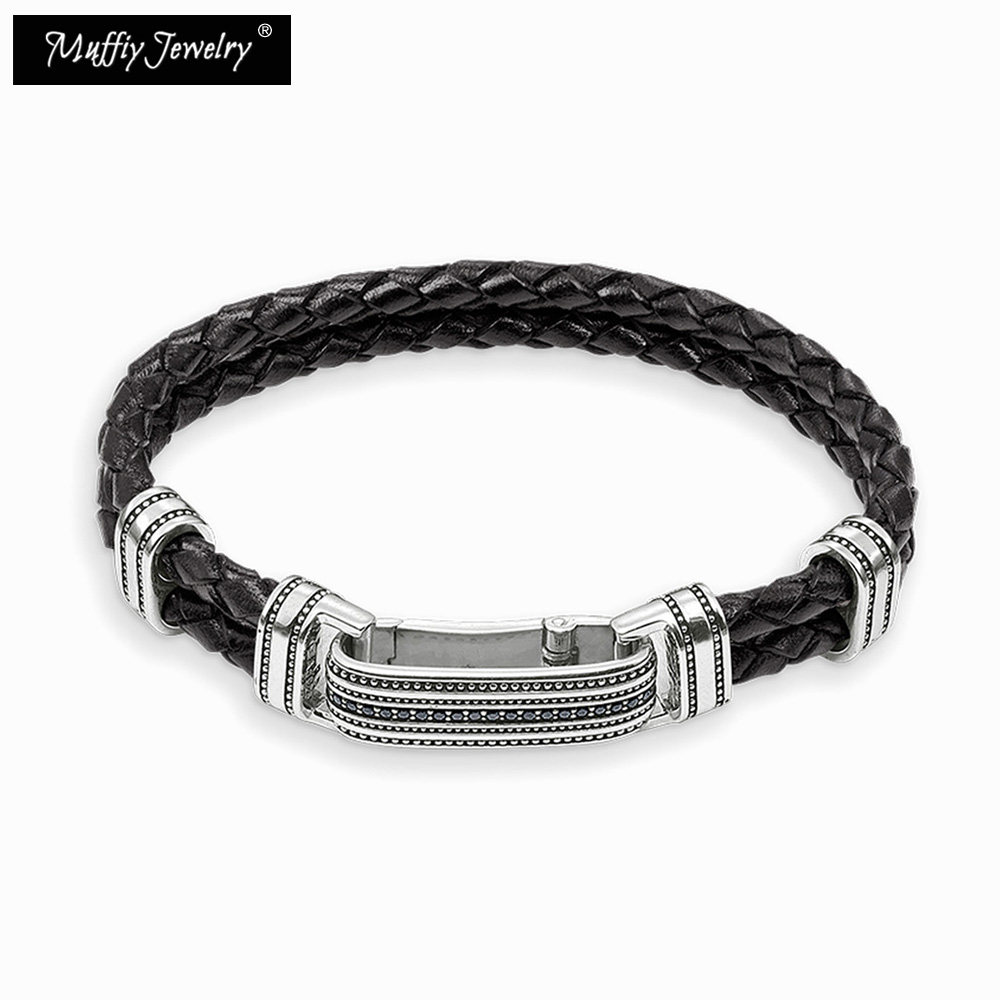 Men'S Fashion Deals - Laneสร้อยข้อมือหนัง,2017 Super Dealsหัวใจของขวัญเงิน,ยุโรปสไตล์Rebel DIY Punkแฟชั่นเครื่องประดับสำหรับบุรุษและสตรี