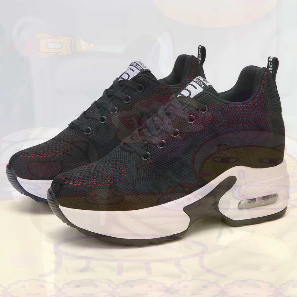 Men'S Fashion Deals - สีแดงขนาด 36 รองเท้าผู้หญิงเทนนิสสีดํา BOOT ผู้หญิงฤดูร้อนรองเท้าผ้าใบกีฬาแนวโน้มแสดง Skor