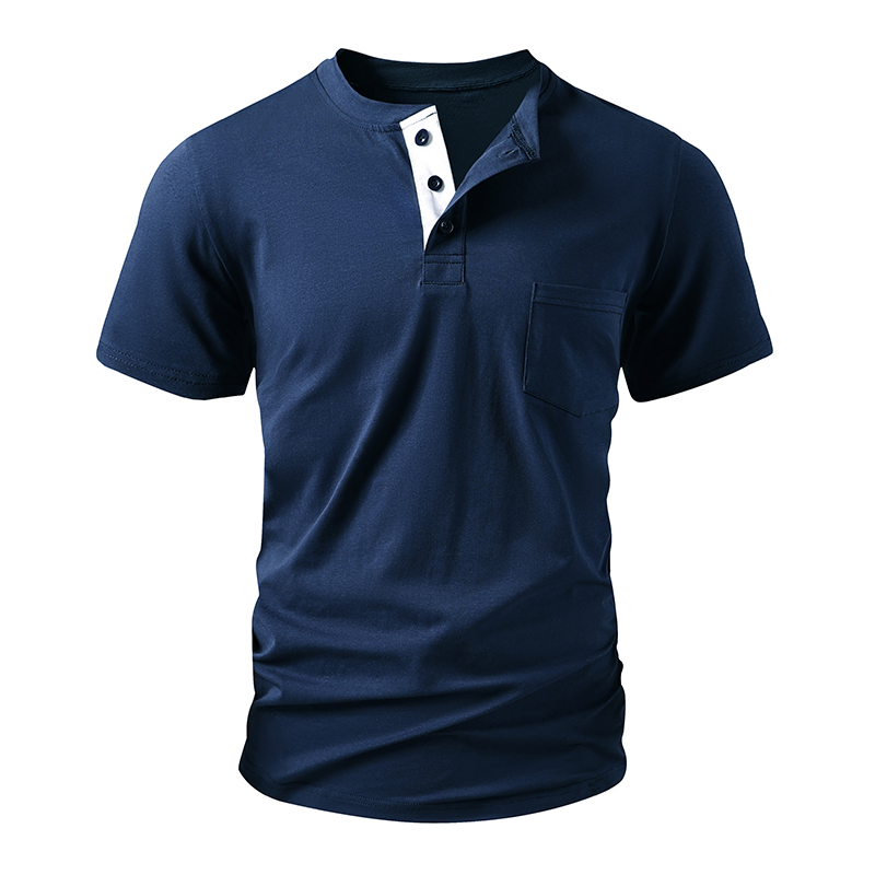 Mens Fashion Streetwear - เฮนลีย์เสื้อยืดผู้ชายขนาด EU ผ้าฝ้ายแขนสั้นเสื้อยืดลำลองเสื้อยืดแฟชั่นฤดูใบไม้ผลิฤดูร้อนเสื้อยืดชายหาดสตรีทแวร์ท็อป