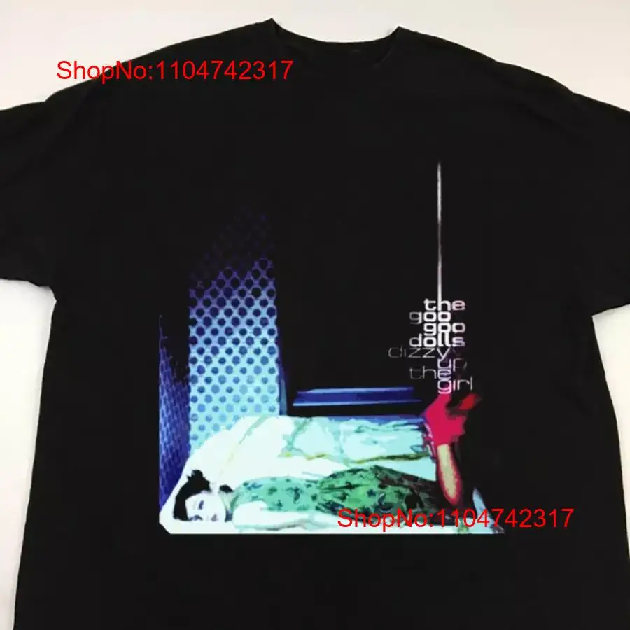 Mens Fashion Black Shirt - Dizzy up ตุ๊กตาสาว goo สีดําขนาด ALl