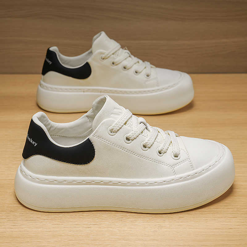 Men'S Fashion Deals - รองเท้าวิ่งผู้ชายแบบส้นเตี้ย รุ่น Fall High Sole รองเท้าลำลอง