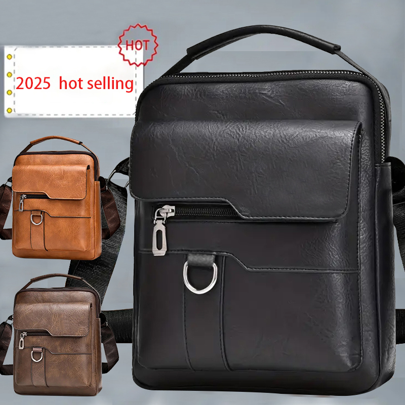 Mens Fashion Blog - กระเป๋าสะพายไหล่สไตล์กลางสําหรับผู้ชายและผู้หญิง สายเดี่ยว สะพายข้าง สไตล์ธุรกิจ กระเป๋าเป้ ลําลองและทันสมัย