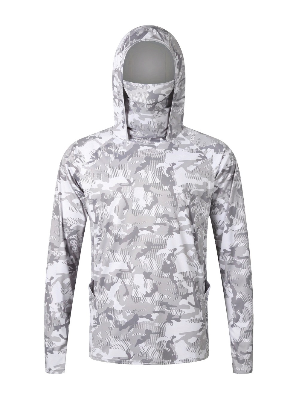 Men'S Fashion Trends 2025 - เสื้อยืดแขนยาวลายพรางสำหรับผู้ชายสไตล์ยุโรปและอเมริกา ใส่สบาย ระบายอากาศได้ดี เหมาะสำหรับตกปลาและกิจกรรมกลางแจ้ง