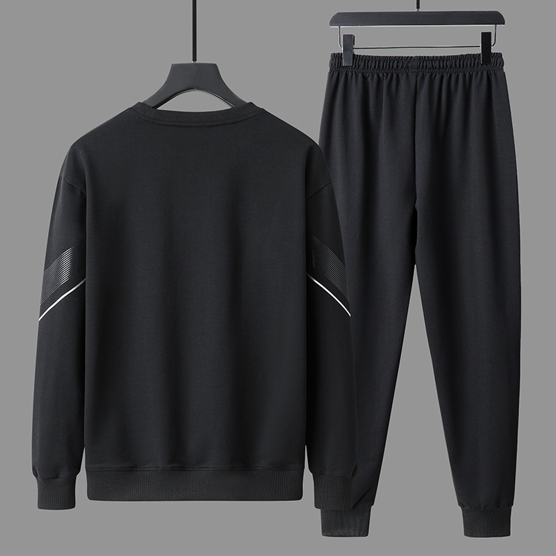 ชุดกีฬาลำลอง 2 ชิ้นสำหรับผู้ชา - Mens Fashion Streetwear บทวิจารณ์และราคา