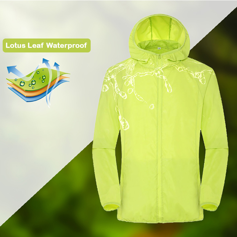 Camping Rain ชายเสื้อกันน้ำสำห - Corduroy Jacket Men บทวิจารณ์และราคา
