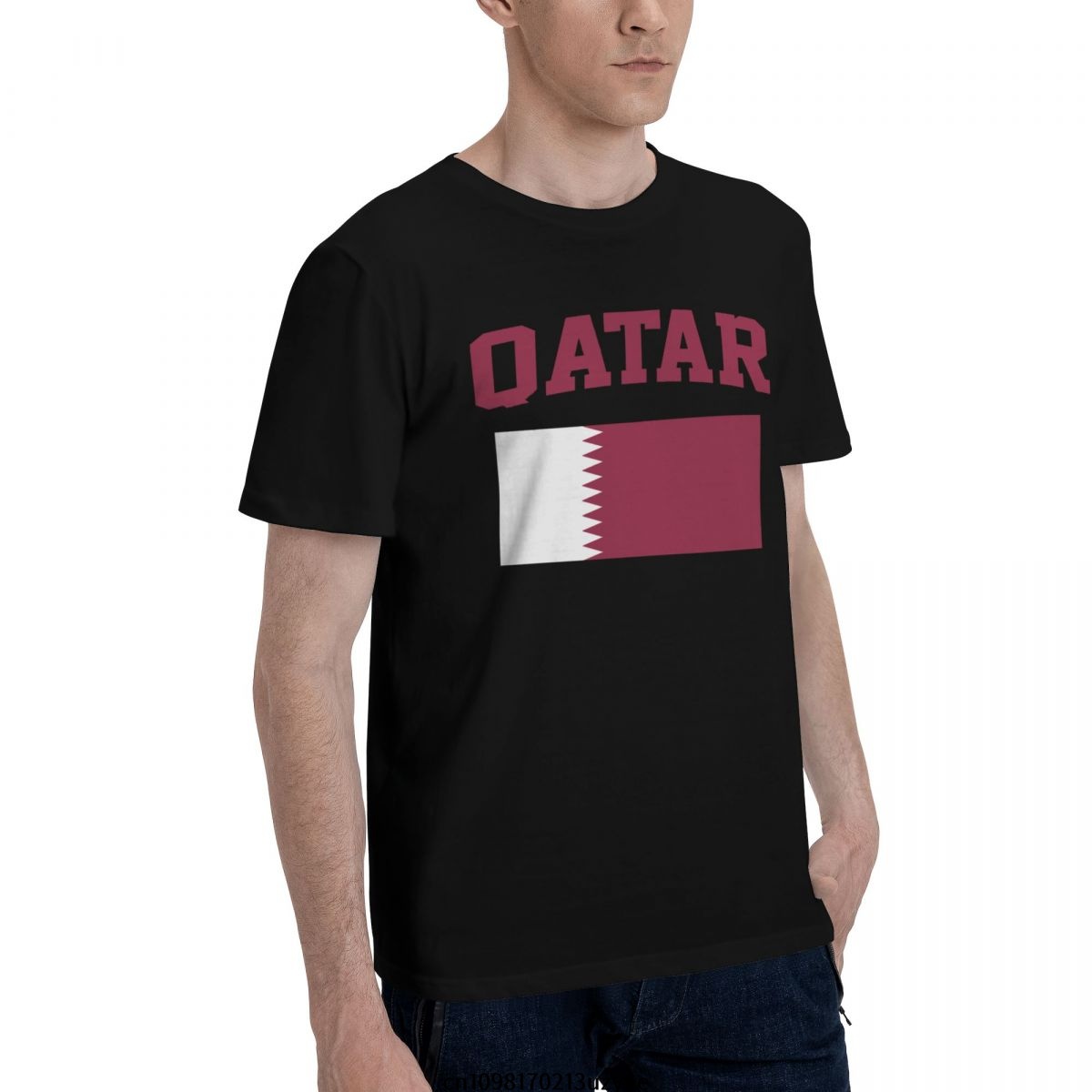 เสื้อยืดลายธงชาติกาตาร์ เสื้อย - Men'S Fashion Qatar บทวิจารณ์และราคา
