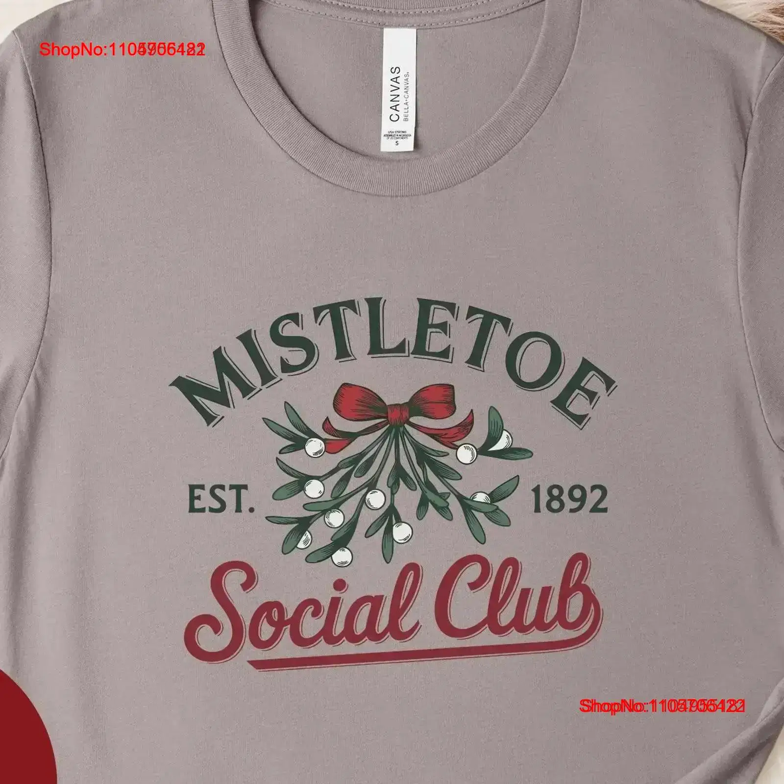 เสื้อยืดลายต้นคริสต์มาส Mistle - Men'S Fashion Xmas Party บทวิจารณ์และราคา