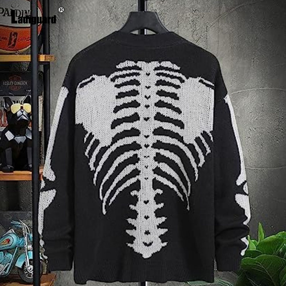 เสื้อสเวตเตอร์ถักลายวินเทจผู้ช - Men'S Fashion V Neck Sweater บทวิจารณ์และราคา