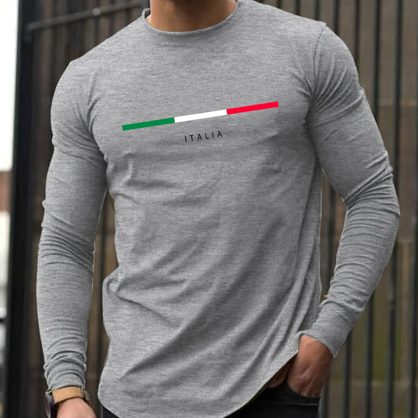 เสื้อยืดผู้ชายแขนยาวคอกลมผ้าฝ้ - Men'S Fashion Trends 2025 บทวิจารณ์และราคา