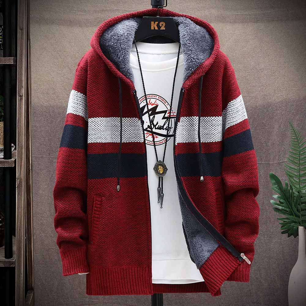 ผู้ชายลายเสื้อกันหนาวหนาขนแกะซ - Corduroy Jacket Men บทวิจารณ์และราคา