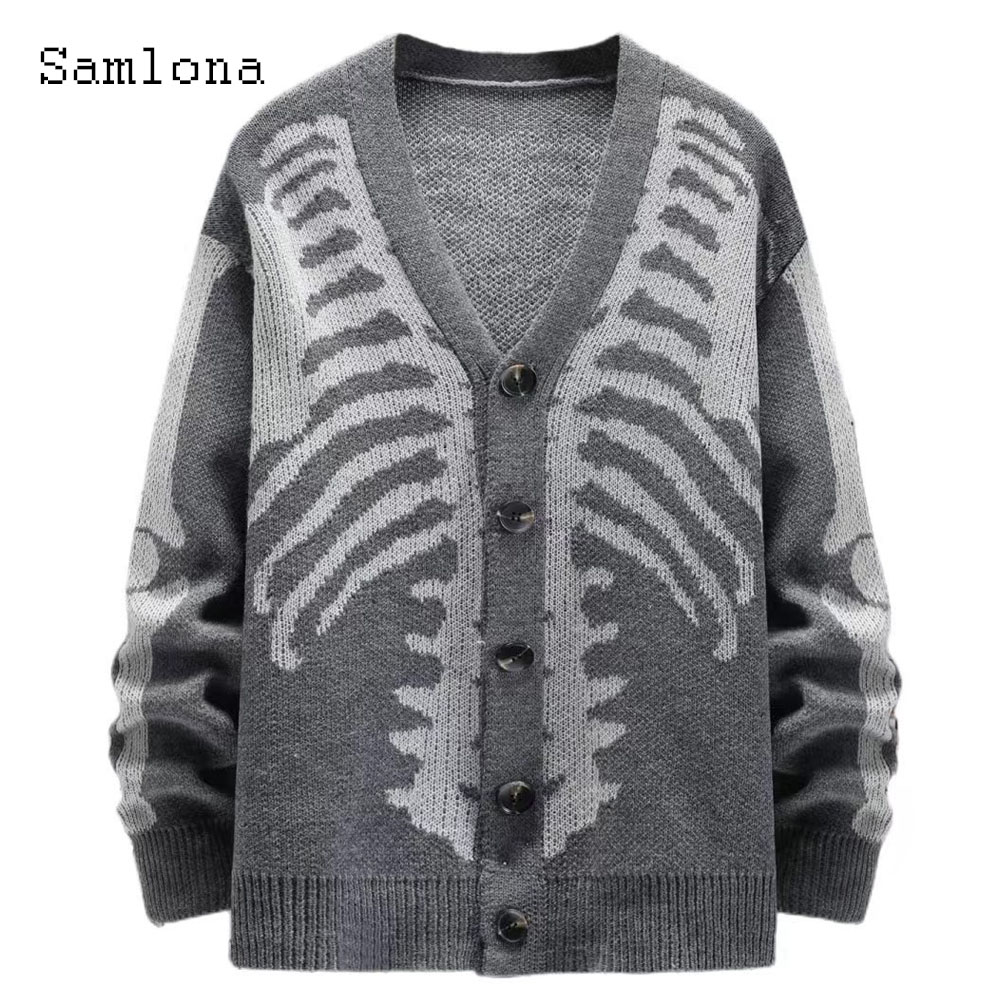 PLUS ขนาด Mens Casual Retro ถั - Men'S Fashion V Neck Sweater บทวิจารณ์และราคา