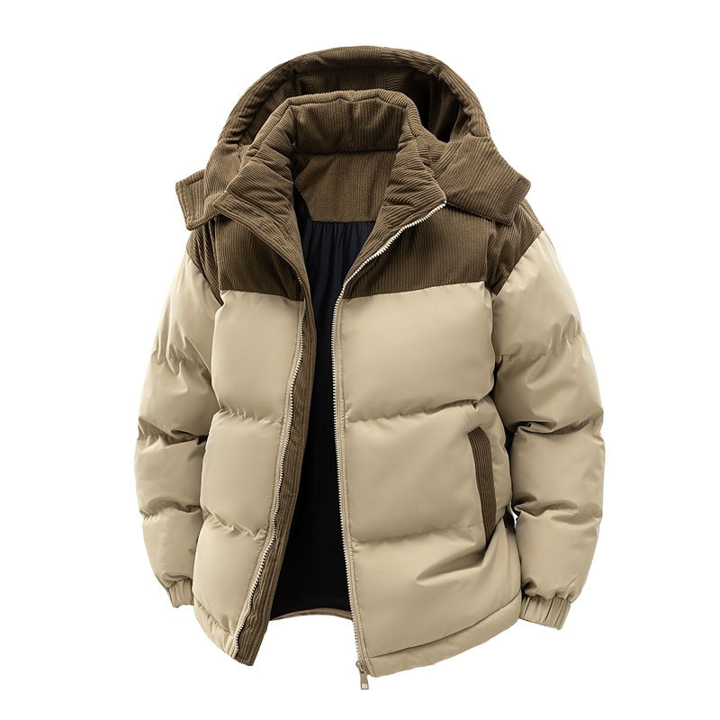 เสื้อแจ็คเก็ตบุผ้าฝ้ายหนานุ่มส - Corduroy Jacket Men บทวิจารณ์และราคา