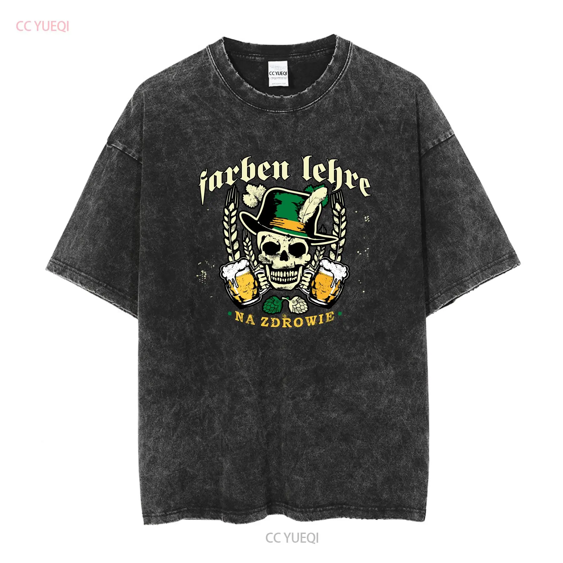 Farben Lehre Punk Band Rock Tเ - Mens Fashion Black Shirt บทวิจารณ์และราคา