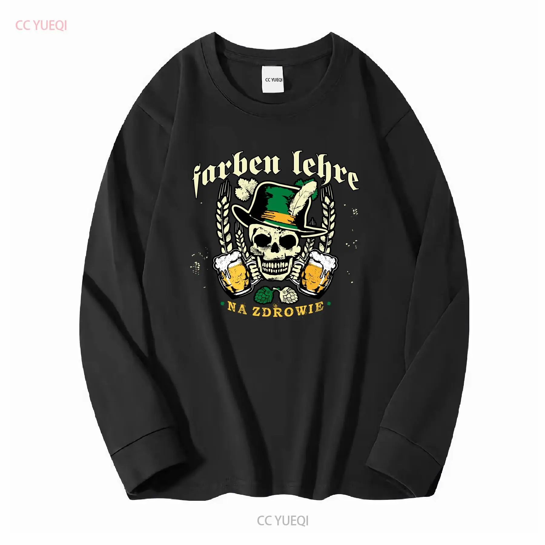 Farben Lehre Punk Band Rock Tเ - Mens Fashion Black Shirt บทวิจารณ์และราคา