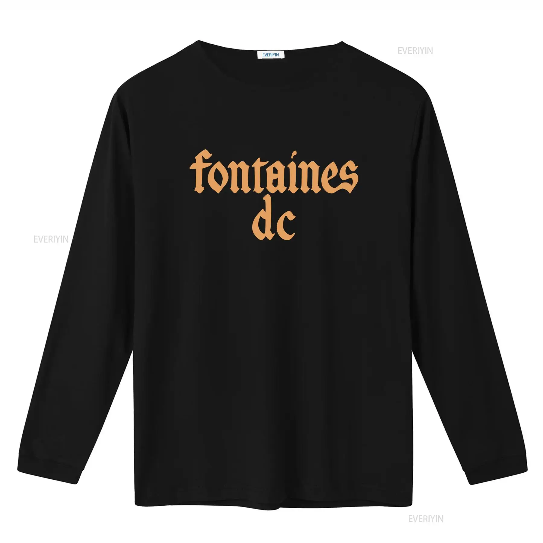 เสื้อยืดสีดำ Fontaines D C 'Go - Mens Fashion Black Shirt บทวิจารณ์และราคา