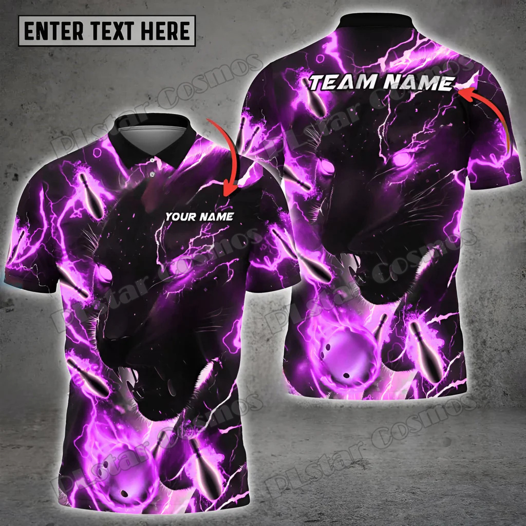 โบว์ลิ่งและ Pins Black Panther - Mens Fashion Black Shirt บทวิจารณ์และราคา