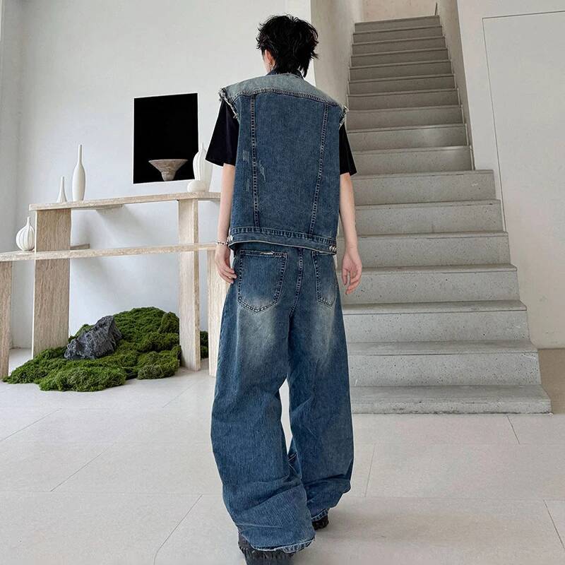 LUZHEN 2026 ฤดูร้อน DENIM ชุดส - Mens Fashion Streetwear บทวิจารณ์และราคา