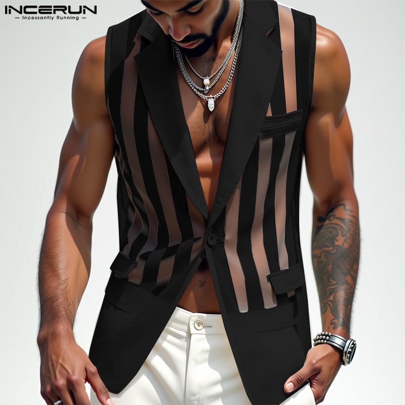 ผู้ชายเสื้อตาข่ายลายโปร่งใสเซ็ - Men'S Fashion Outfits บทวิจารณ์และราคา