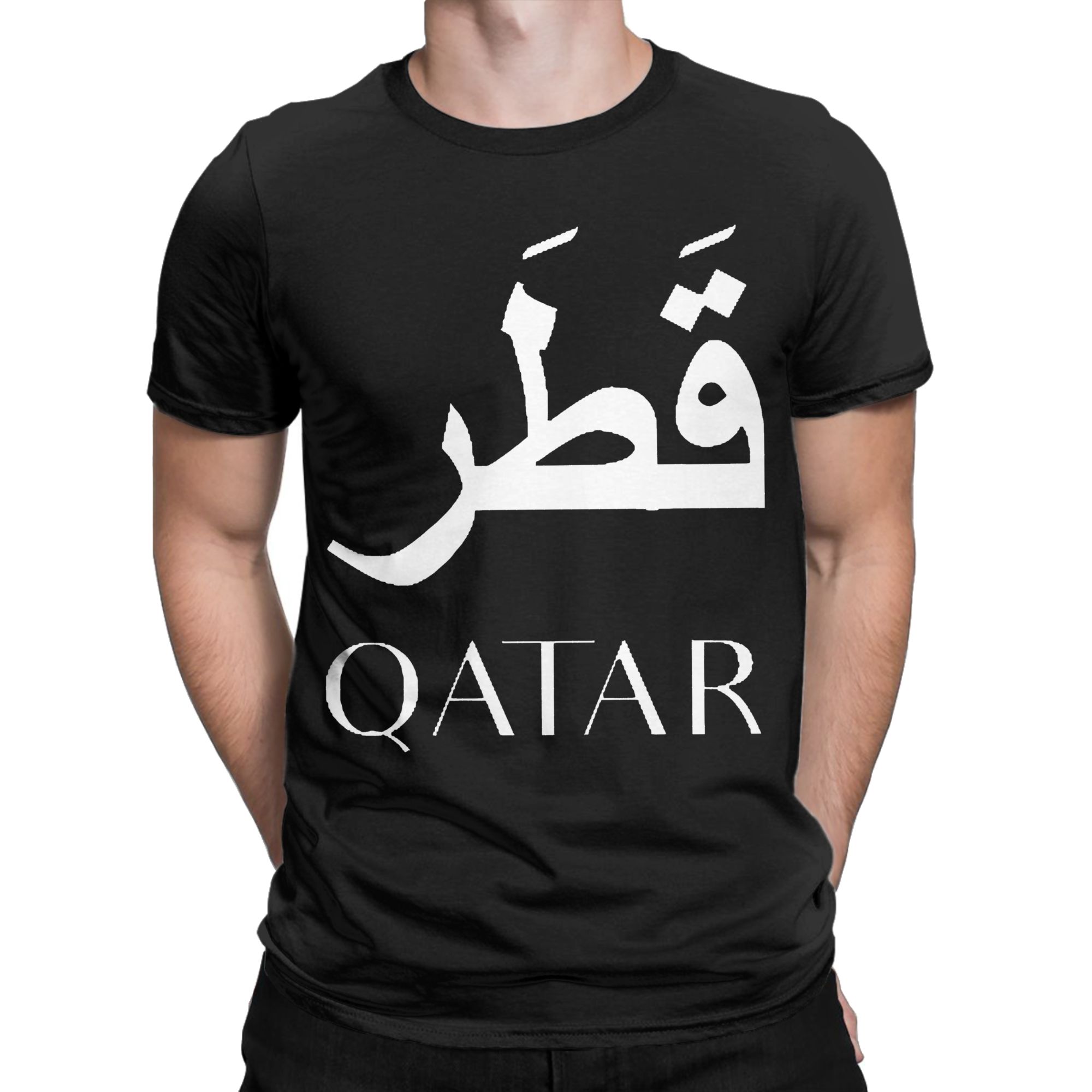 เสื้อยืดผู้ชาย ลายอักษรอาหรับก - Men'S Fashion Qatar บทวิจารณ์และราคา