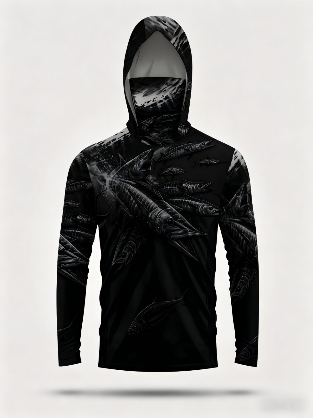 เสื้อฮู้ดตกปลาสำหรับผู้ชาย ลาย - Men'S Tops Fashion บทวิจารณ์และราคา