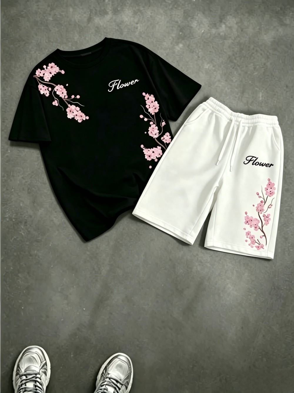 เสื้อยืดคอกลมพิมพ์ลายดอกเชอร์ร - Men'S Fashion Trends 2025 บทวิจารณ์และราคา