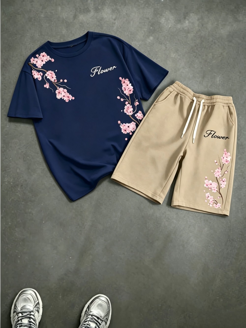 เสื้อยืดคอกลมพิมพ์ลายดอกเชอร์ร - Men'S Fashion Trends 2025 บทวิจารณ์และราคา