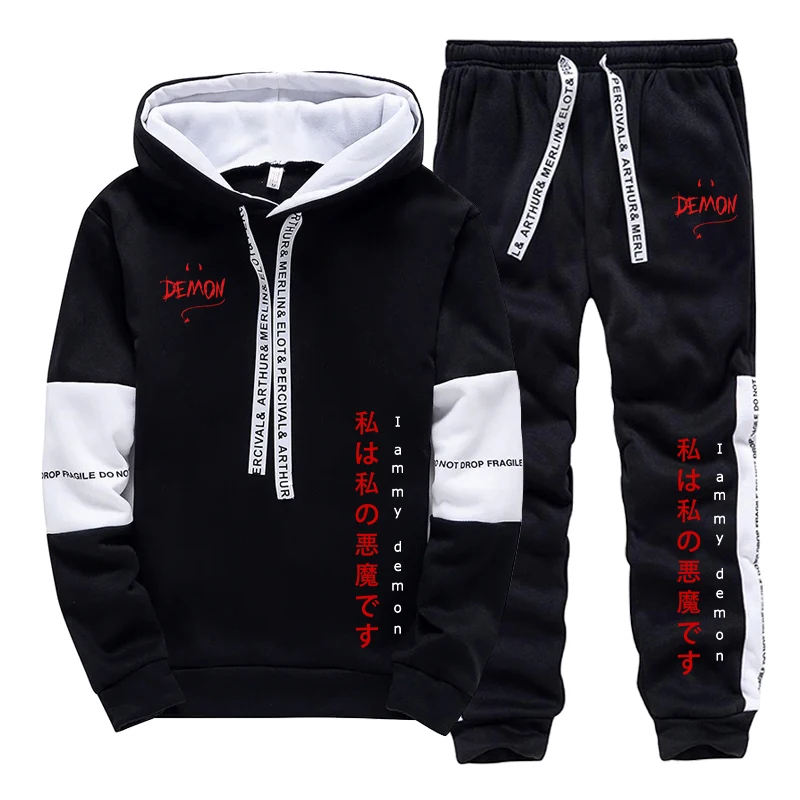 ชุดฮู้ดดี้และกางเกงวอร์ม 2 ชิ้ - Men'S Fashion Outfits บทวิจารณ์และราคา