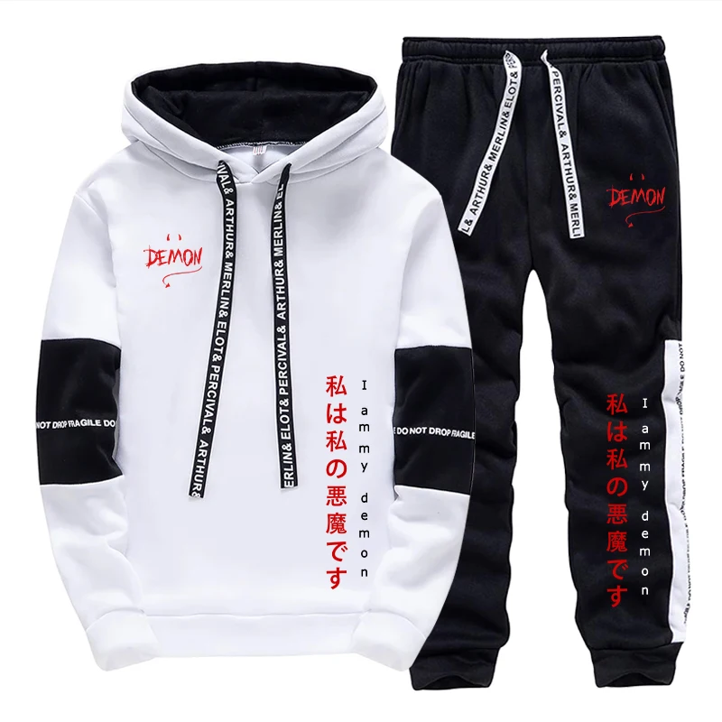 ชุดฮู้ดดี้และกางเกงวอร์ม 2 ชิ้ - Men'S Fashion Outfits บทวิจารณ์และราคา