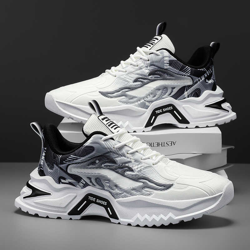 รองเท้าผู้ชายแบบหนาพื้นหนา ส้น - Men'S Fashion Deals บทวิจารณ์และราคา
