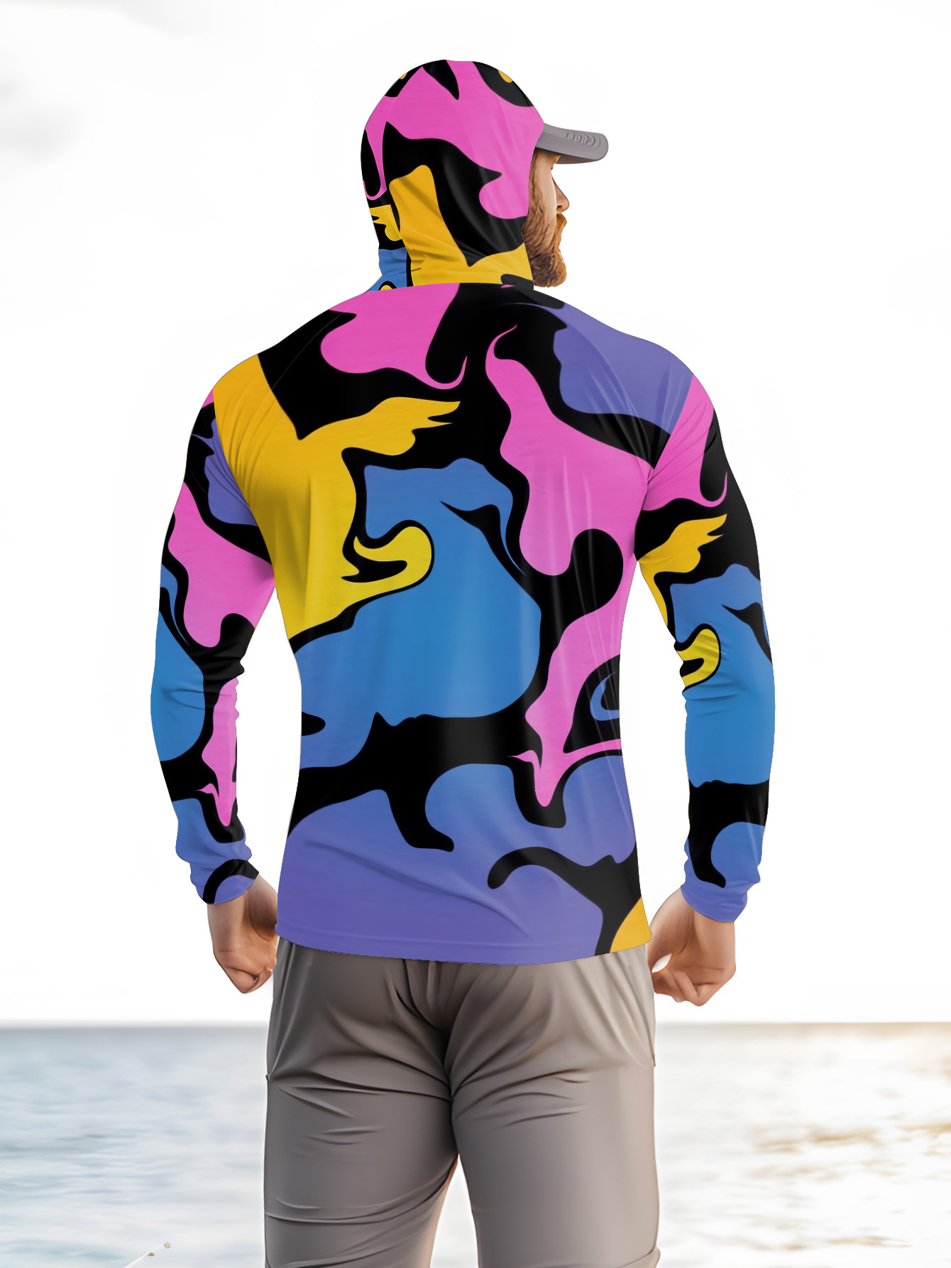 เสื้อเชิ้ตแขนยาวผู้ชายลายพิมพ์ - Men'S Tops Fashion บทวิจารณ์และราคา