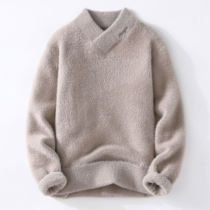 เสื้อสเวตเตอร์ผู้ชายสำหรับฤดูห - Men'S Fashion V Neck Sweater บทวิจารณ์และราคา