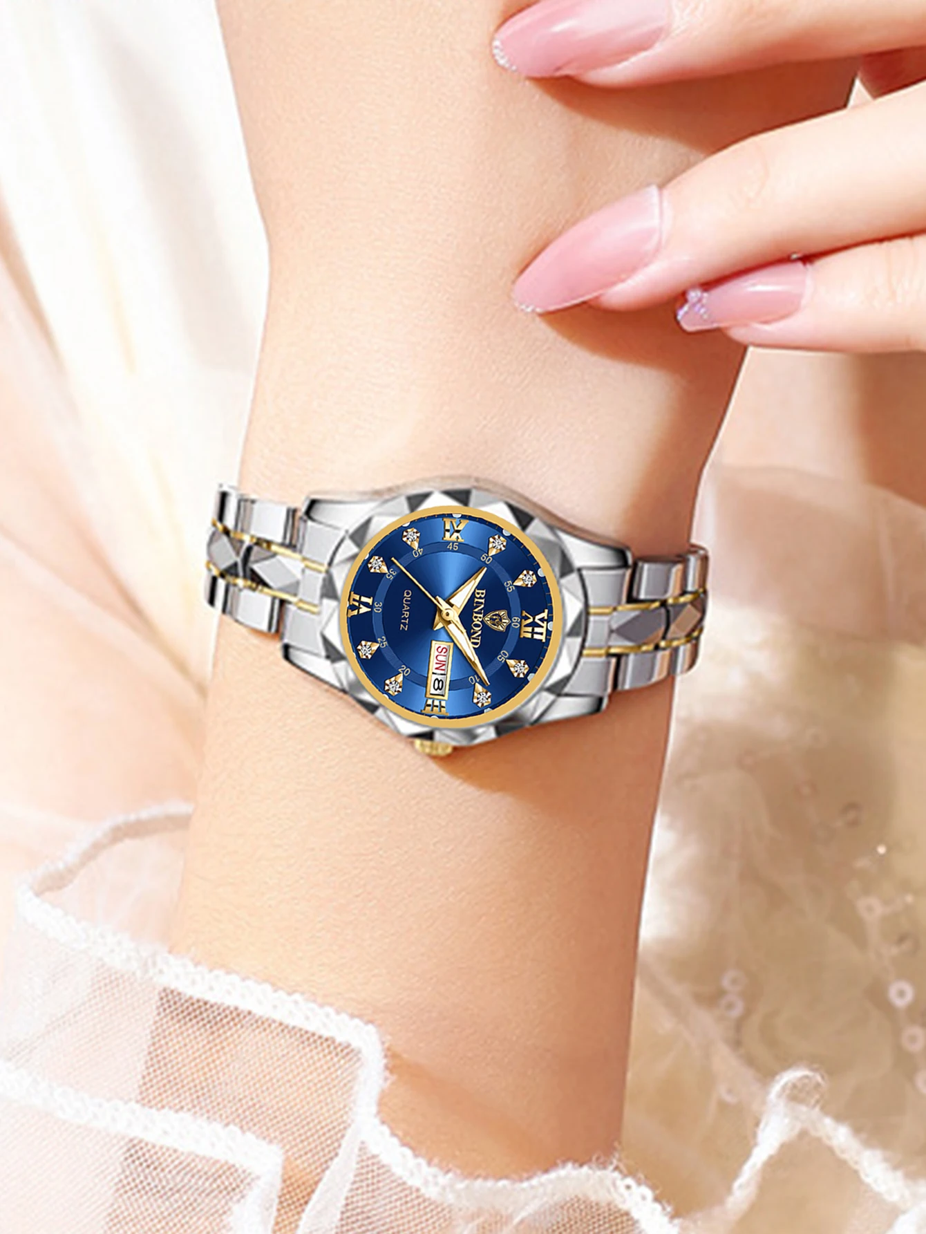 นาฬิกาคู่ BINBOND ชุด 2 เรือน/ - Mens Fashion Blog บทวิจารณ์และราคา