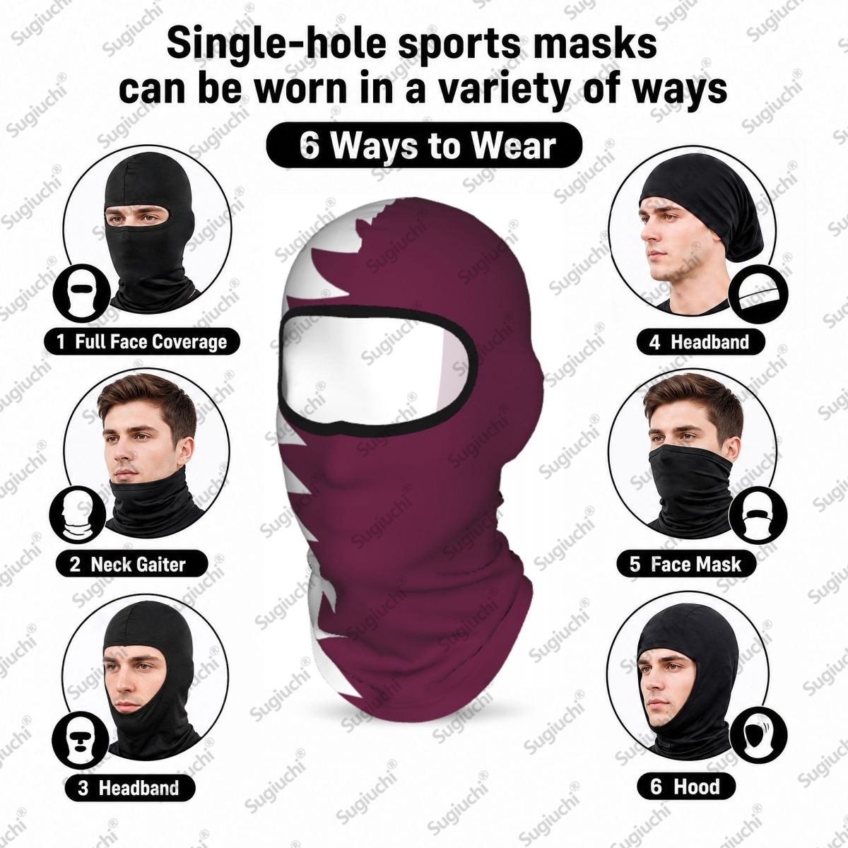 ผ้าคลุมหน้าแบบเต็มหน้าสำหรับปั - Men'S Fashion Qatar บทวิจารณ์และราคา