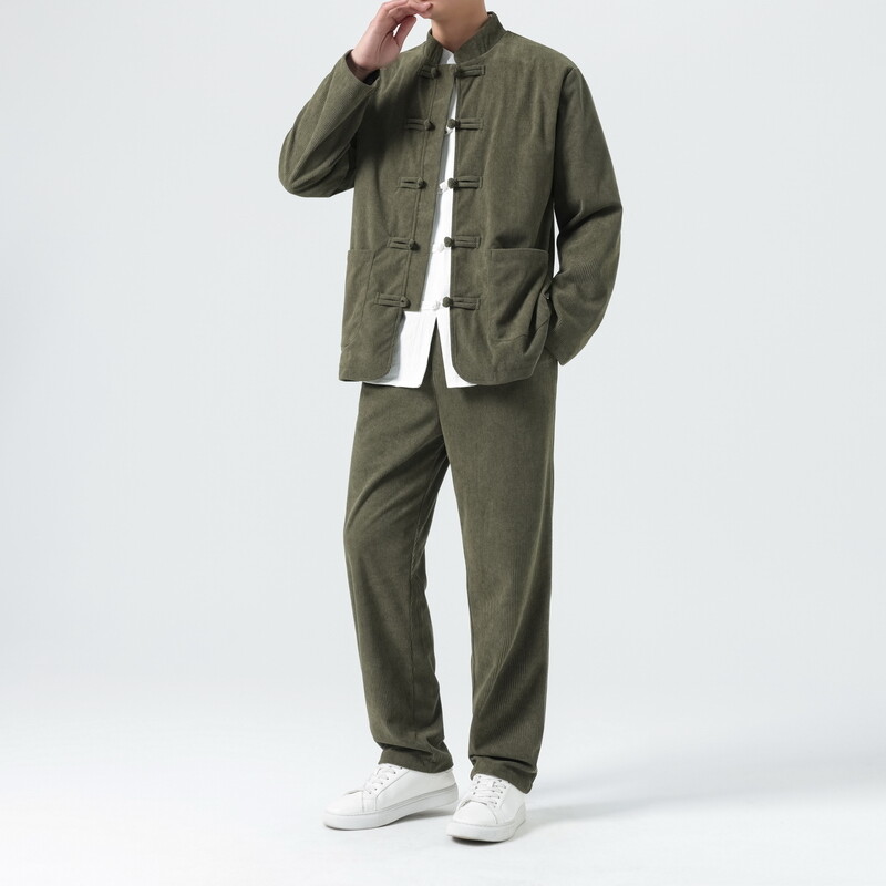 ผู้ชาย Corduroy ชุดผู้ชาย Tang - Corduroy Jacket Men บทวิจารณ์และราคา
