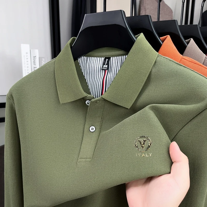 เสื้อโปโลแขนยาวผู้ชายแบรนด์หรู - Men'S Tops Fashion บทวิจารณ์และราคา
