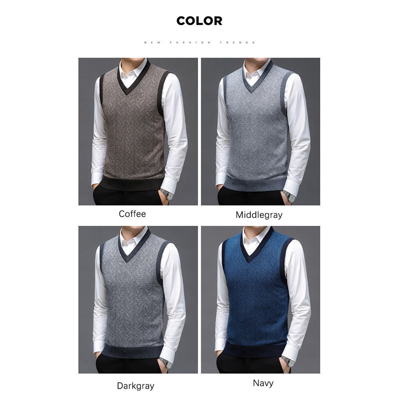 เสื้อสเวตเตอร์แบรนด์ BROWON เส - Men'S Fashion V Neck Sweater บทวิจารณ์และราคา