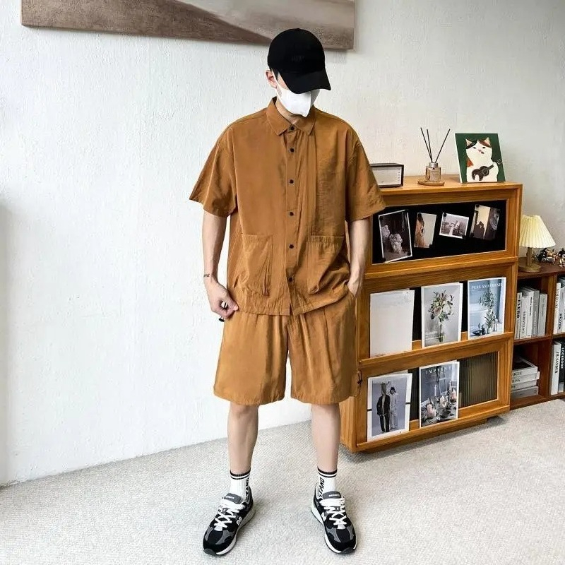 ชุดกีฬาผ้าไอซ์ซิลค์เย็นสบายสำห - Men'S Fashion Outfits บทวิจารณ์และราคา