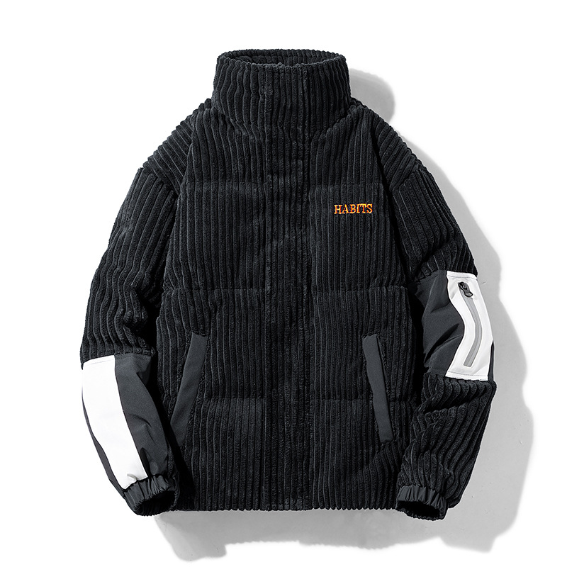 MAQVOB คุณภาพสูง EU US ขนาดหรู - Corduroy Jacket Men บทวิจารณ์และราคา