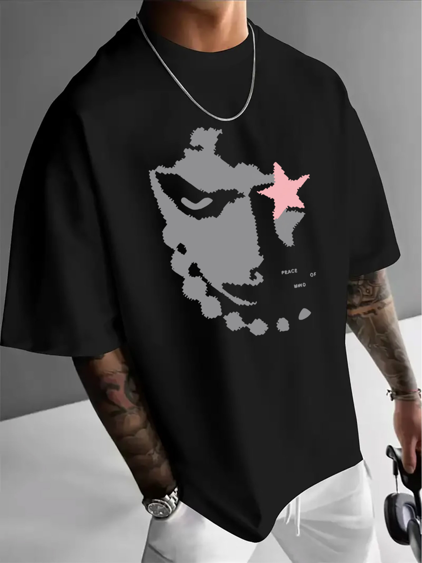 เสื้อยืดคอกลมลำลองสำหรับผู้ชาย - Men'S Fashion App บทวิจารณ์และราคา